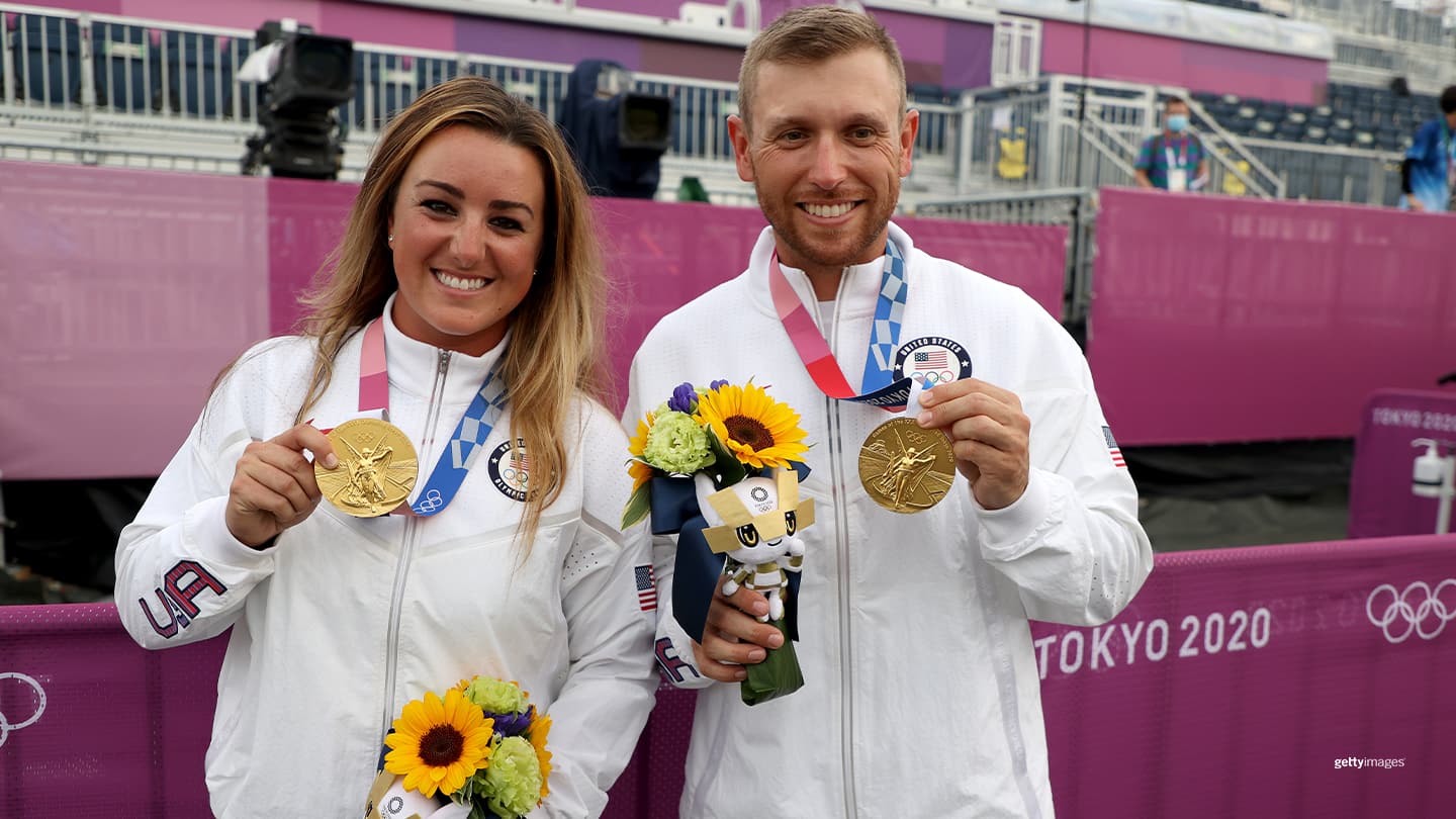 Team USA | Vincent Hancock And Amber English Set Olympic